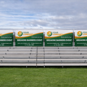 Breaking Barriers 2026 – Bleacher Backdrop (Outdoor Edition)