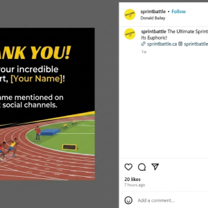Social Media shoutout